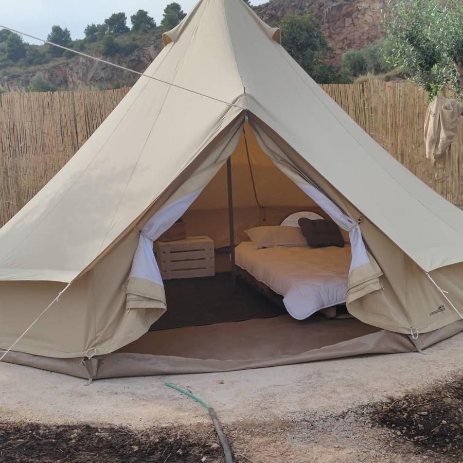 Glamping Les Rodanes 1 比利亚马钱特 外观 照片
